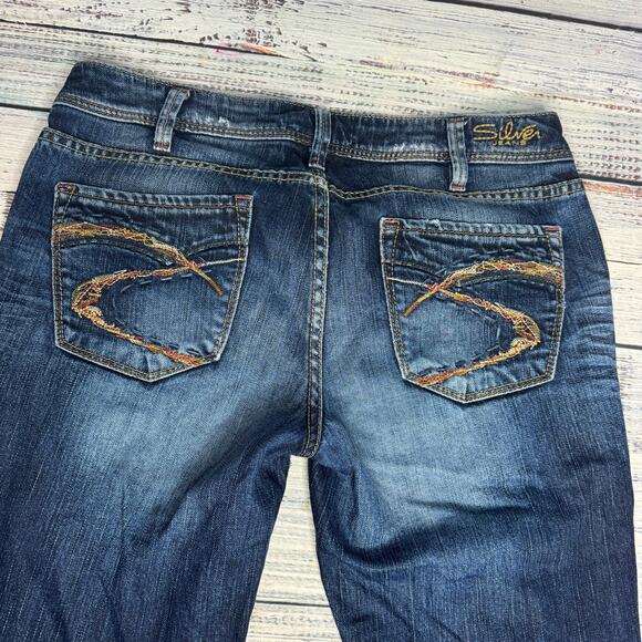 Silver Jeans Co. Aiko Bootcut Jeans 31/31 Medium Wash - Picture 1 of 4
